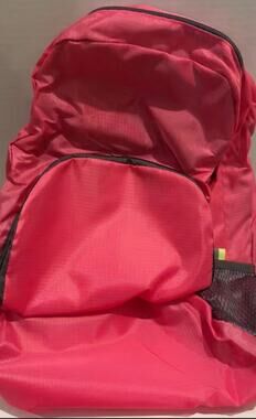 UB hot pink lightweight packable backpack NWOT